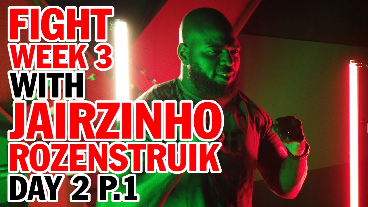 FIGHT WEEK 3: Day 2 P.1 Jairzinho Rozenstruik responds to all the smack talk from Curtis Blaydes BTS