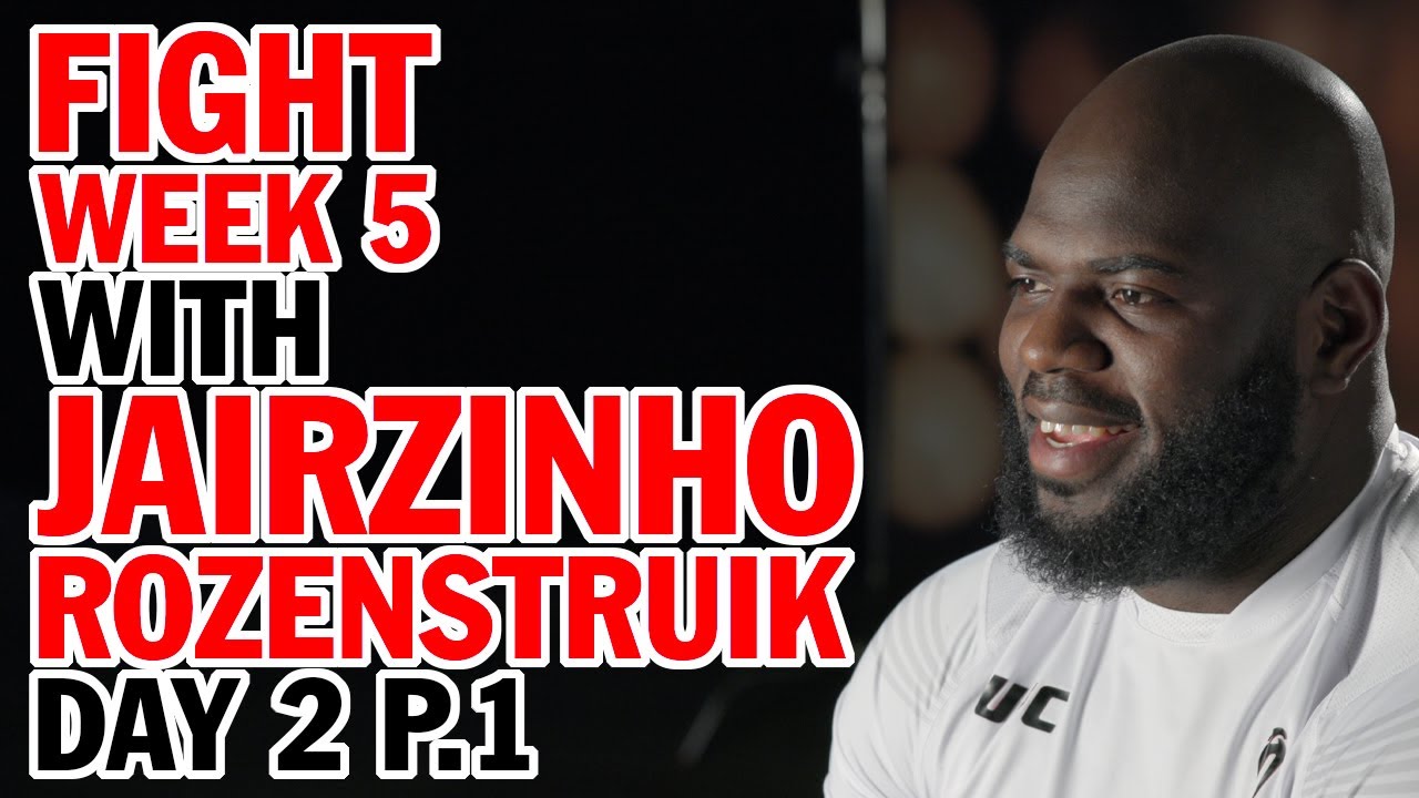 FIGHT WEEK 5: Day 2 P.1 Jairzinho Rozenstruik catches up with Matt Serra and Paul Felder