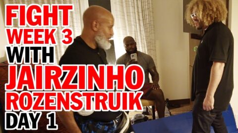 FIGHT WEEK 3: Day 1 Jairzinho Rozenstruik starts off the week with Team Bigi Boy initiation day! BTS