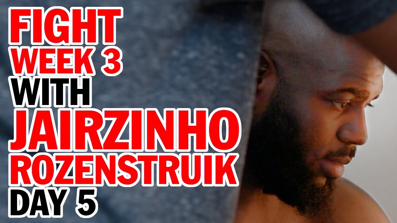 FIGHT WEEK 3: Day 5 It’s time for fireworks between Jairzinho Rozenstruik and Curtis Blaydes!