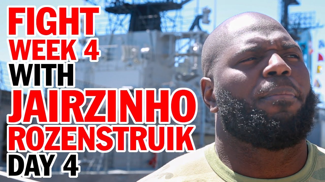 FIGHT WEEK 4: Day 4 Jairzinho Rozenstruik gets bad news the day before UFC 273 BTS
