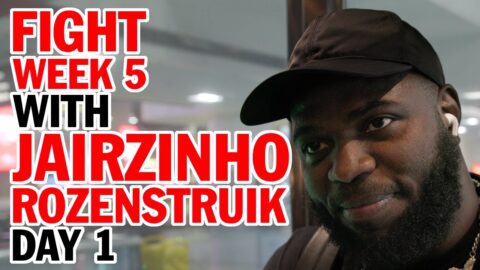FIGHT WEEK 5: Day 1 Even TSA can’t stop Jairzinho Rozenstruik from his fight with Alexander Volkov
