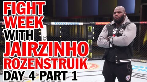 FIGHT WEEK: Day 4 Part 1 Jairzinho Rozenstruik interviews with Michael Bisping, Matt Serra and more!