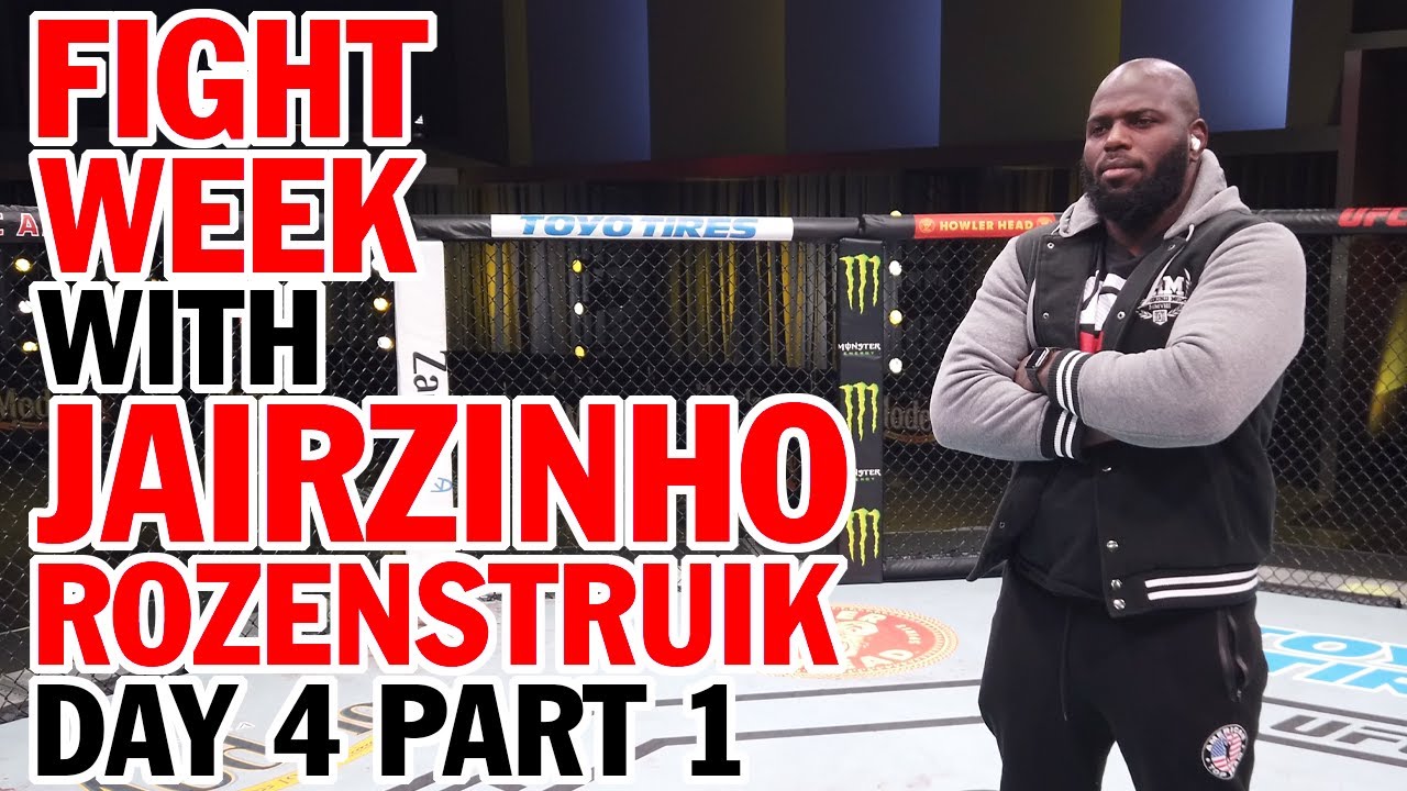 FIGHT WEEK: Day 4 Part 1 Jairzinho Rozenstruik interviews with Michael Bisping, Matt Serra and more!