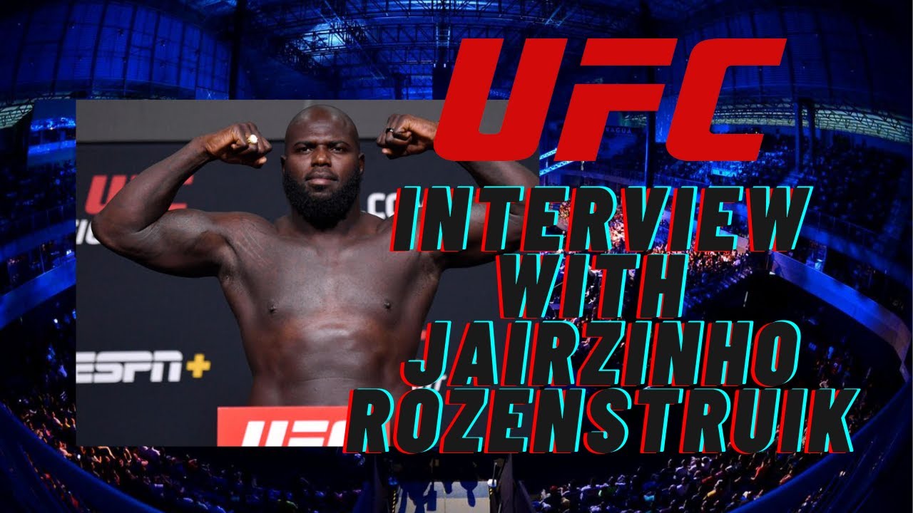 Jairzinho Rozenstruik planning to make a statement against Marcin Tybura at UFC 273